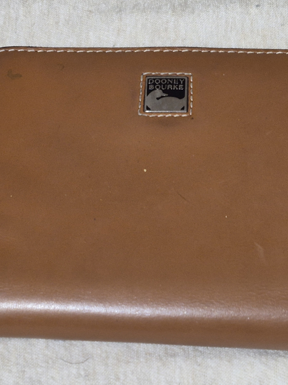Dooney & Bourke Brown Leather Wallet
